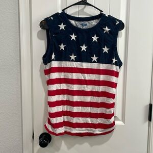USA Maternity tank